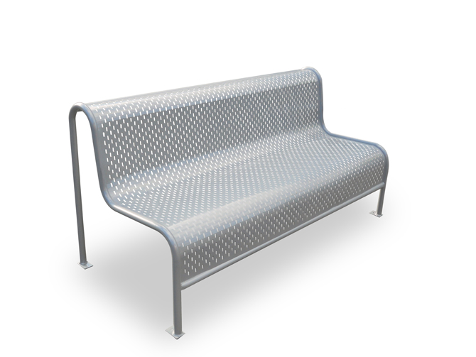 Perforated Steel Seat